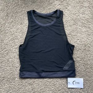 New Zyia Mesh Tank. Size Large